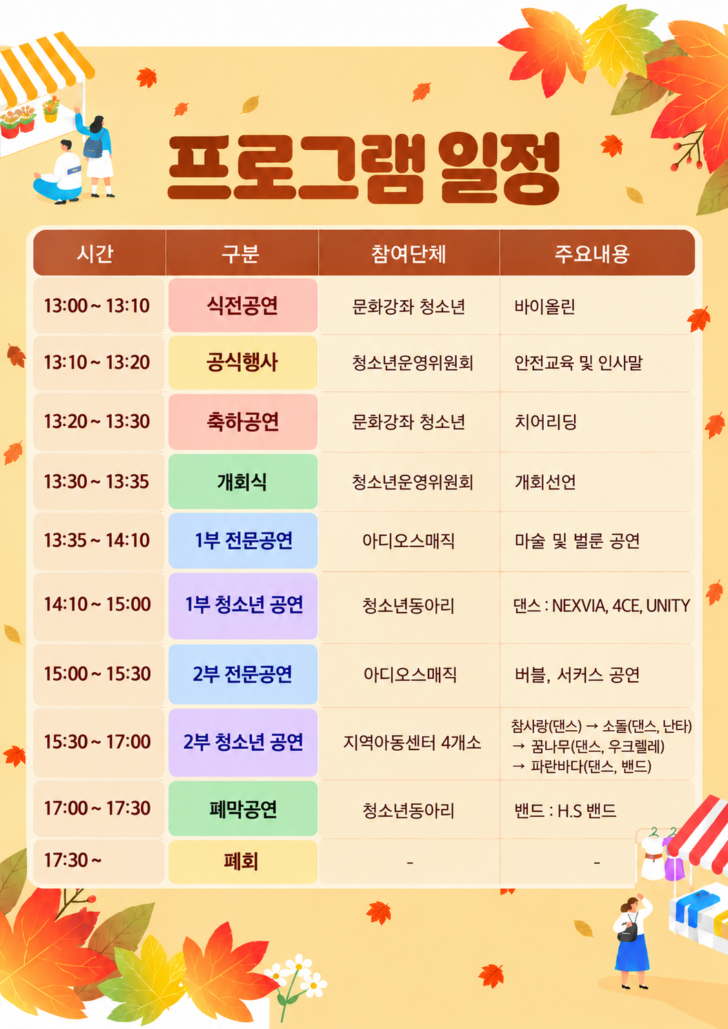 강릉시 북부청소년문화의집 '청소년 가족 축제' 프로그램 안내 이미지 2