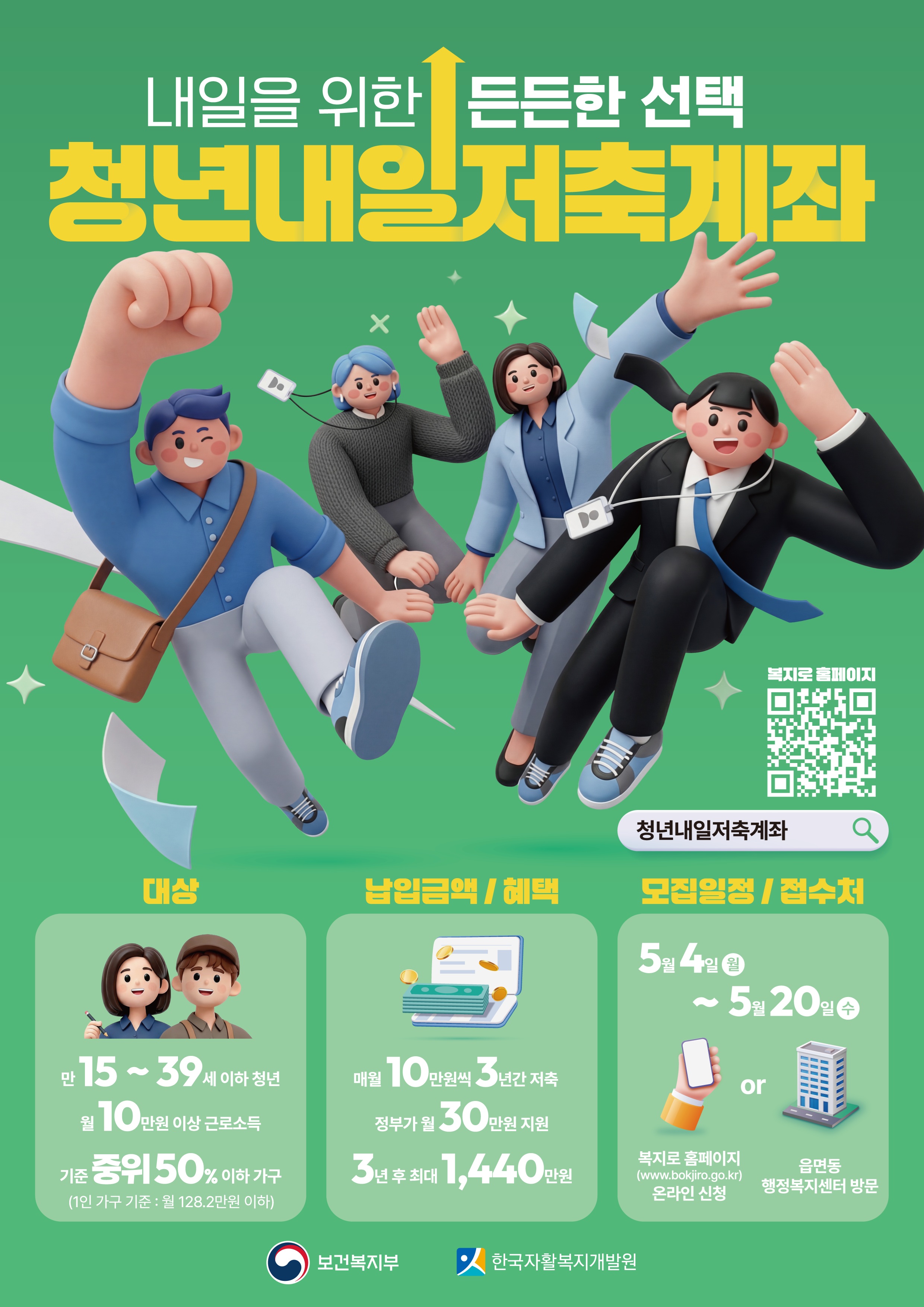 2026년 청년내일저축계좌 모집 및 신청 안내 이미지 1