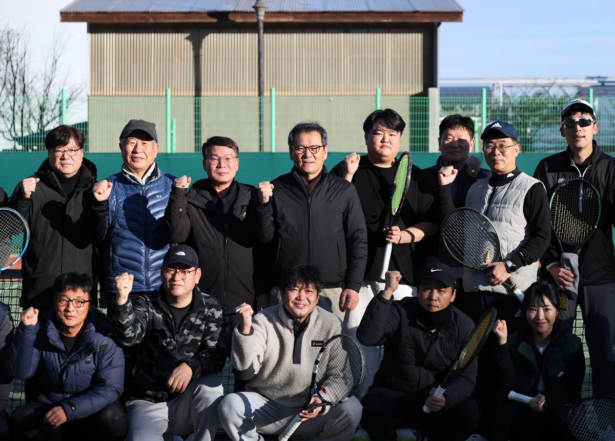 시청 직장동호회 활동 방문 격려(테니스) 이미지