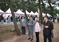 강릉커피 축제장 점검 및 격려 썸네일 2