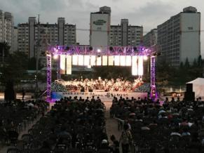 8월 21일 강릉시립교향악단 성덕동 찾아가는 음악회 이미지