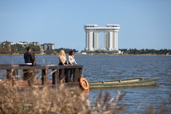 游走镜浦湖的3种方法